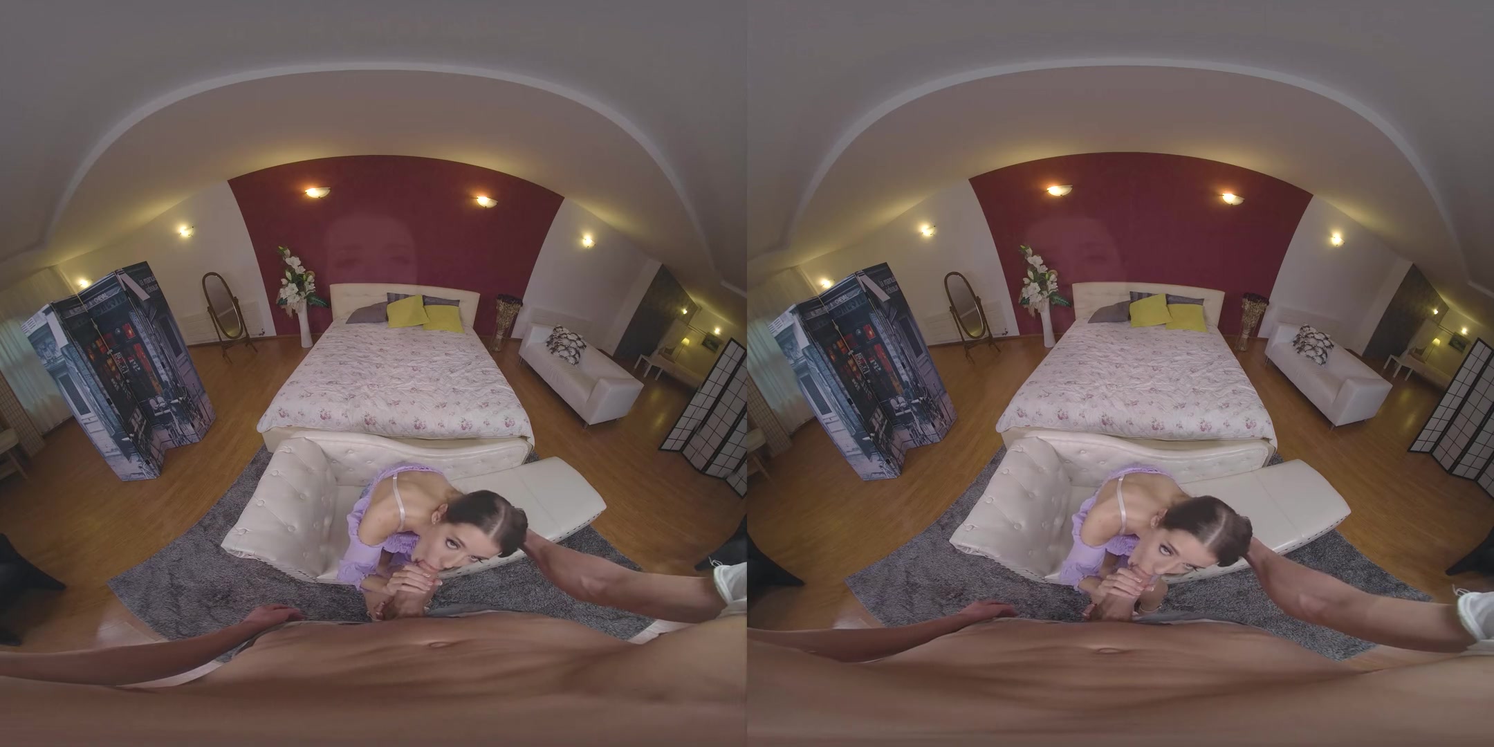 Romantic Evening with Sybil - Busty Virtual Girlfriend Experience Blowjob, Sex, and Facial