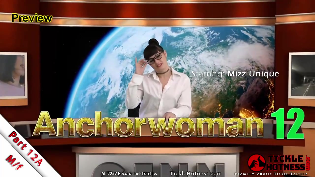 Anchorwoman 12a Mizz Unique - Ticklevideos