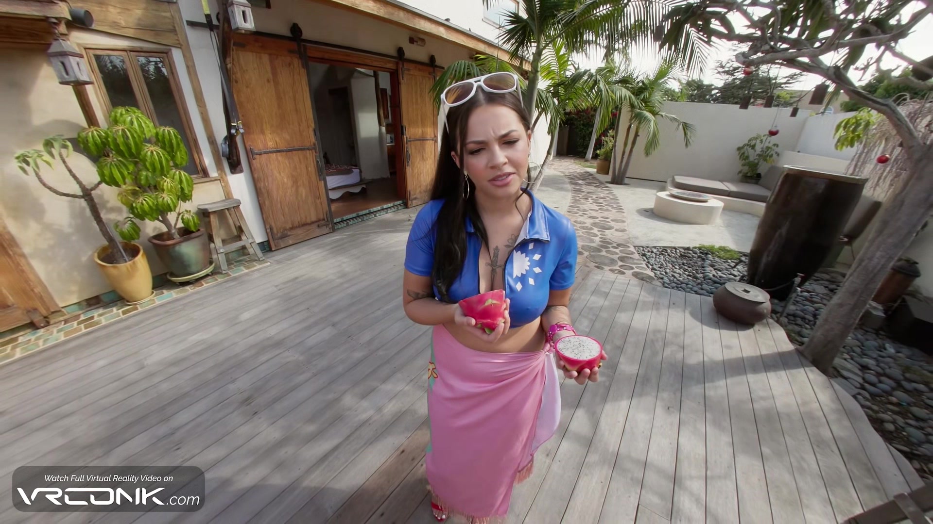 VR Conk Sexy Bella Luna fucks hard In One Piece Nico Robin Parody HD Porn pt1
