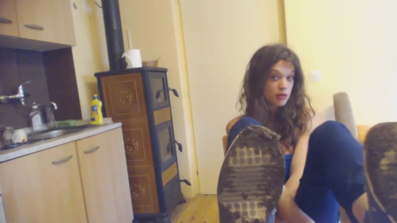 teen 18+ goddess wants you to clean her dirty sneakers by Foot Girls