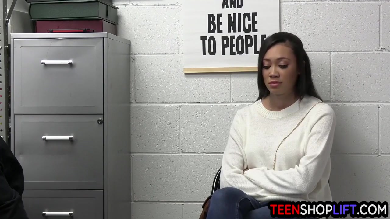Big Tits Asian teen 18+ Thief Got Busted Stealin With Madi Laine