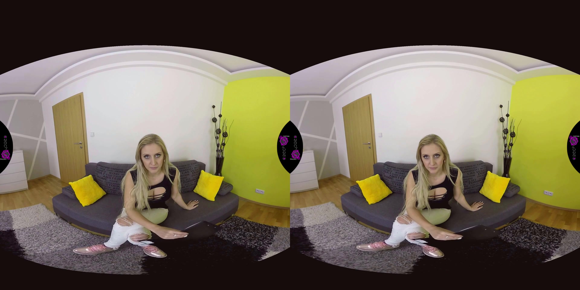 CzechVRCasting 104 Her First Porn Experience!