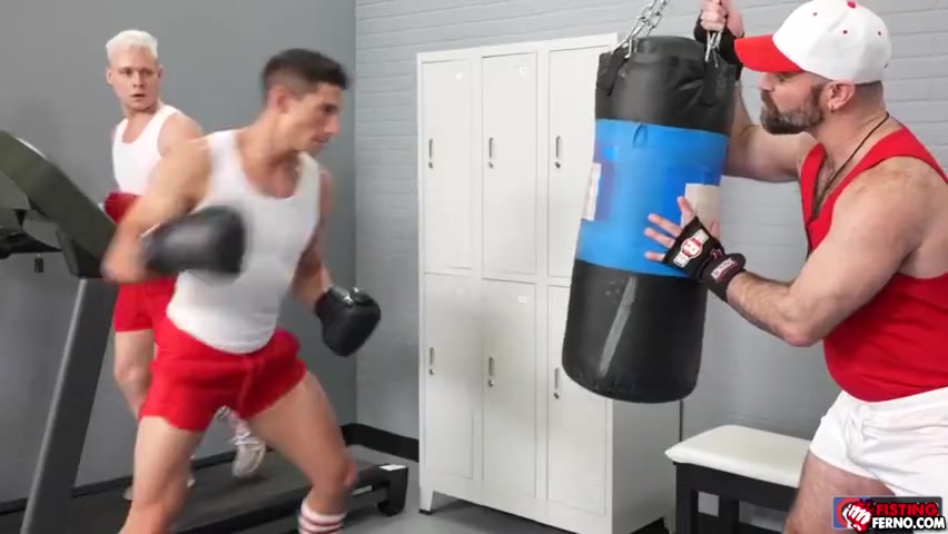 Jim Fit, Andrew Connor And Wolfie Braden Shaw - And Getting Some Hot Fisting Session