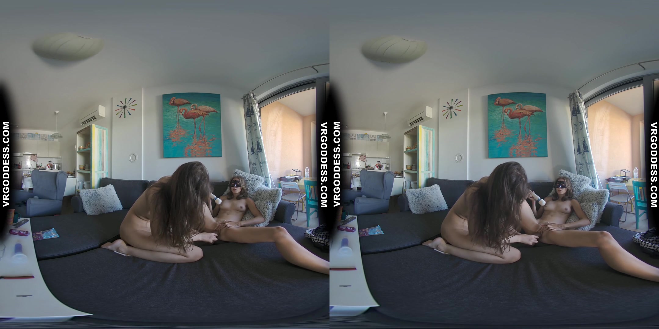 Vacation Mutual Masturbation Rebeka Ruby And Miss Pussycat Double Orgasms
