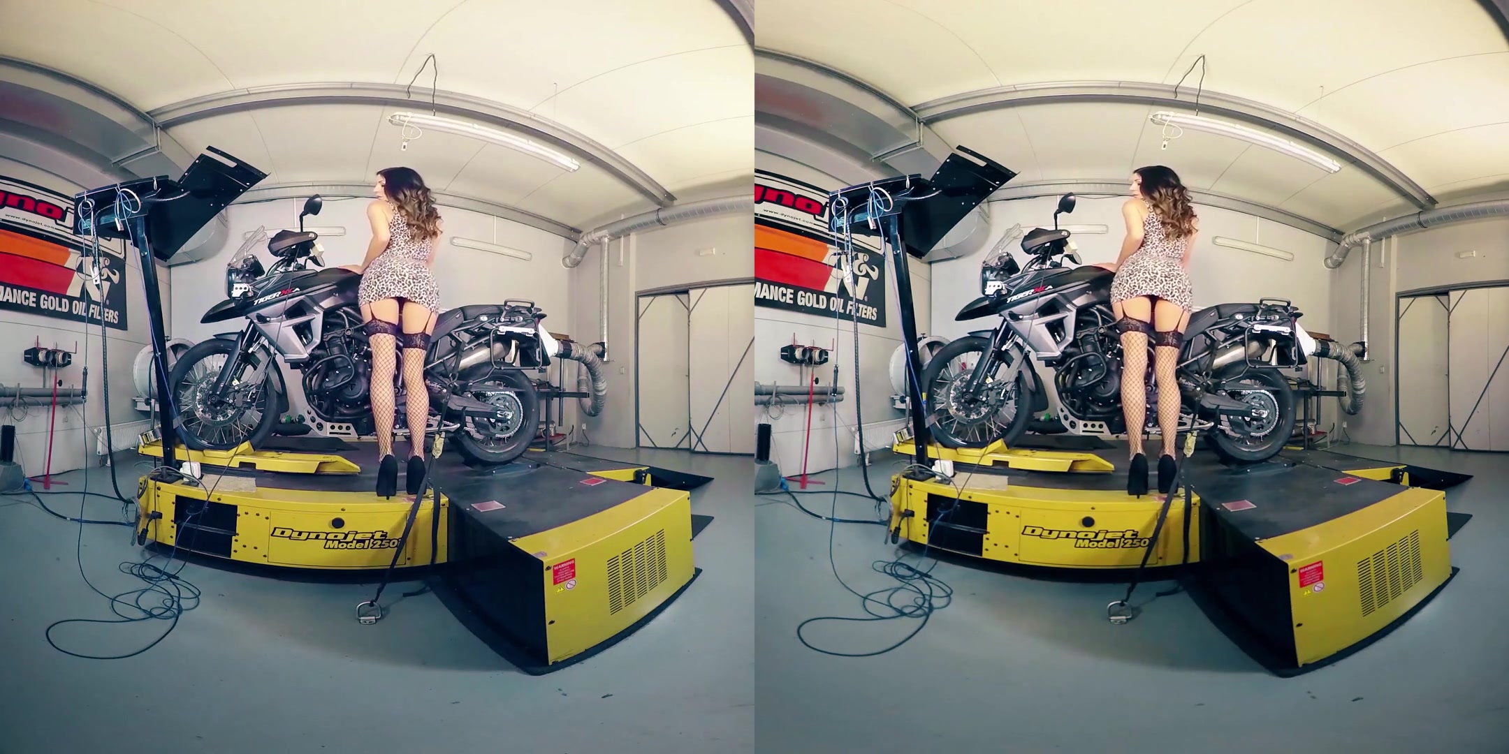 Rachel Evans in Rachel Evans Naked on her Motorcycle - BravoModelsMedia