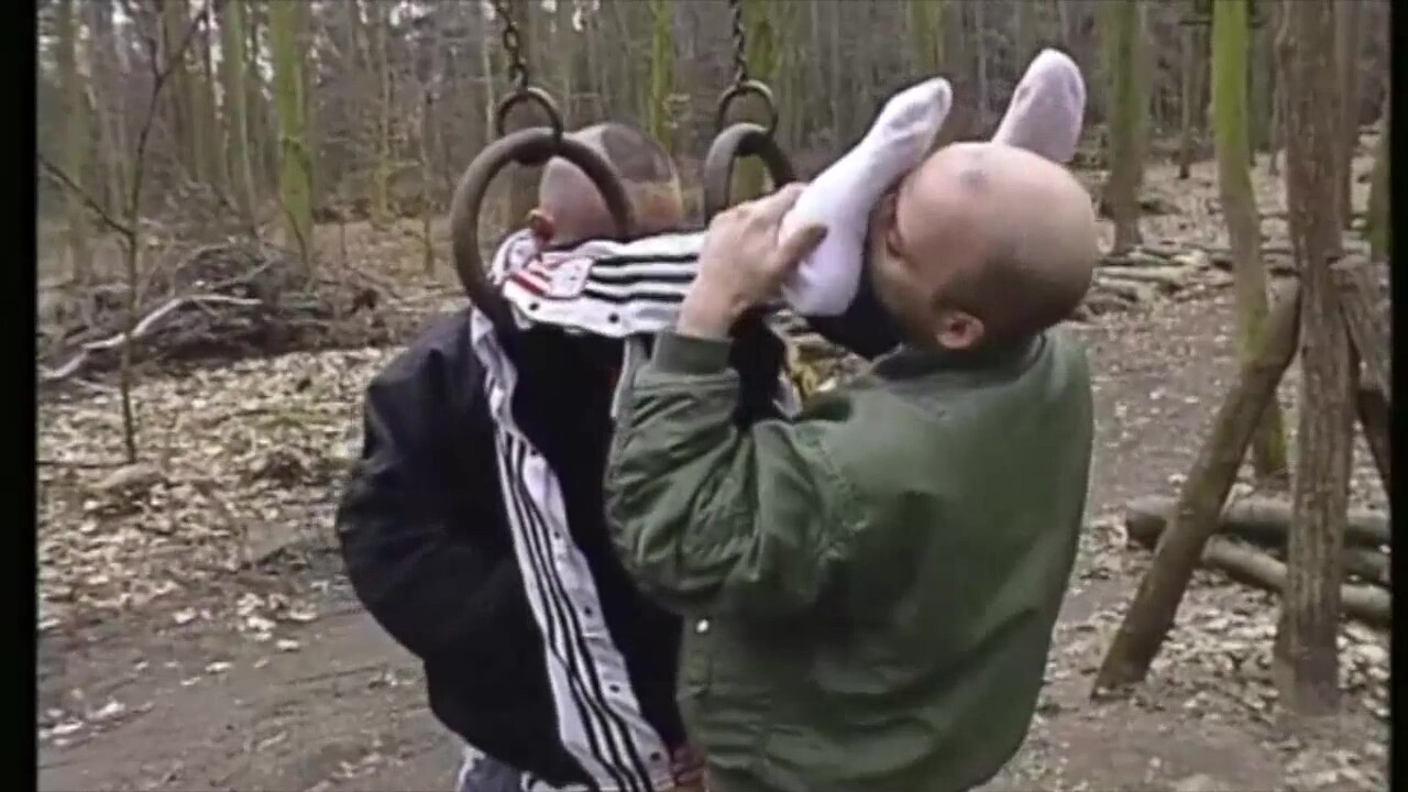 Skinheads boots licking and socks