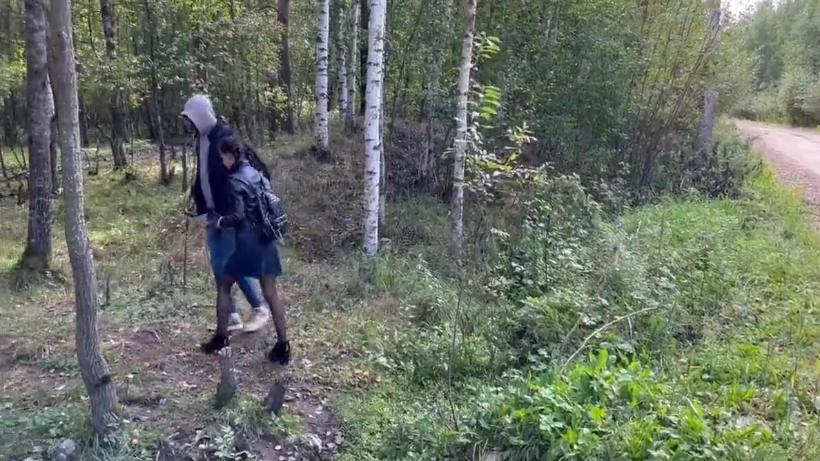 Black Guy Fucks A In The Bushes