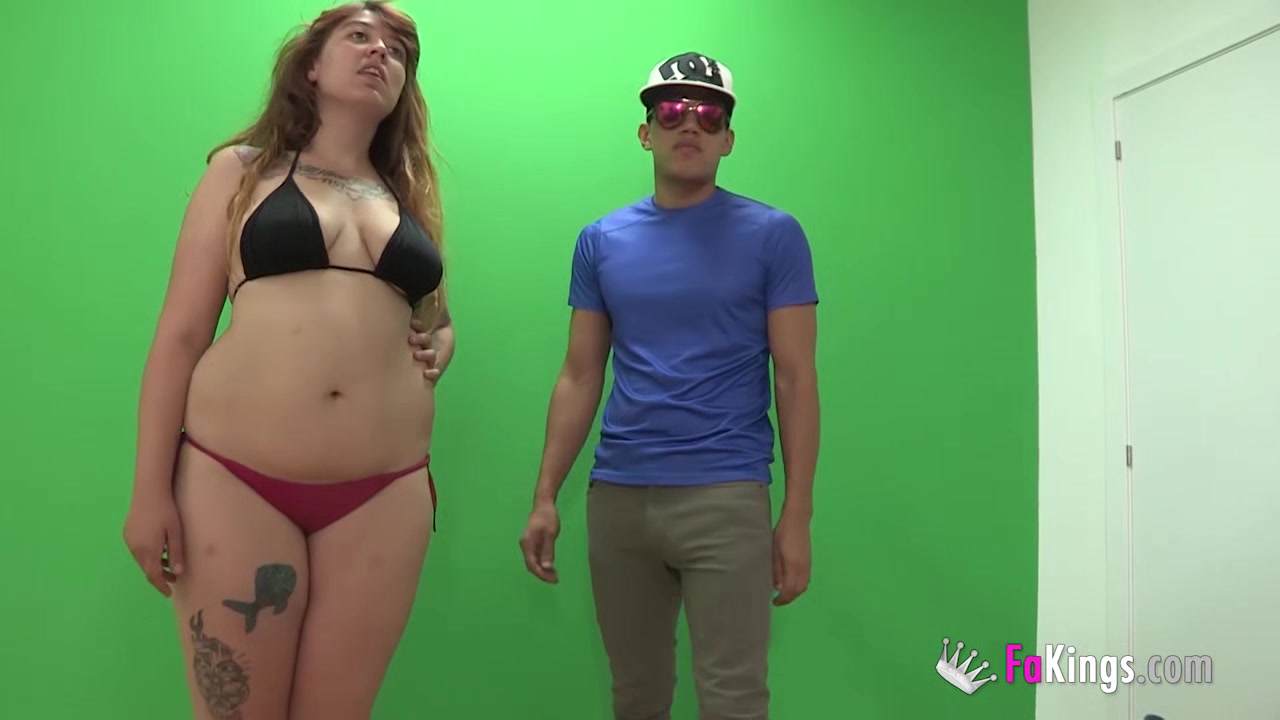 Excuse me, hot and busty lady, would you like to star in Ricky's videoclip?