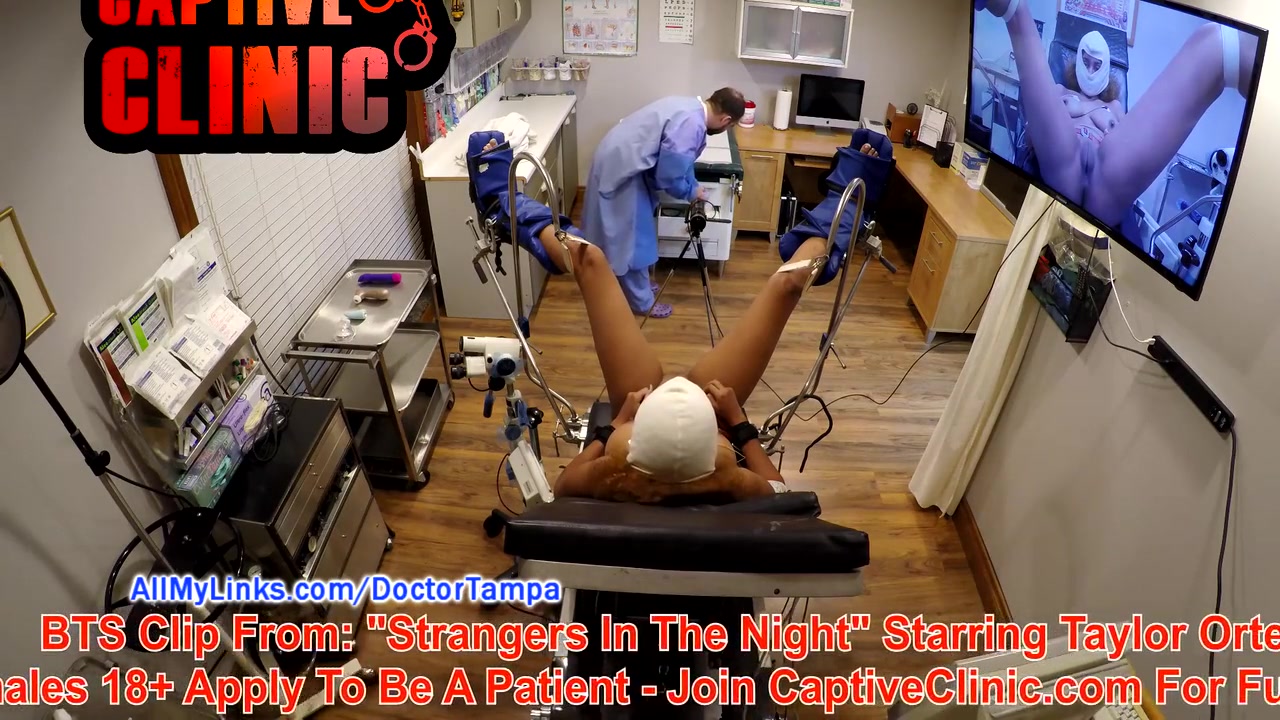 Behind The Scenes From Taylor Ortega Sold For Science, Not Ready & Knocks Over Camera, Film At Captivecliniccom