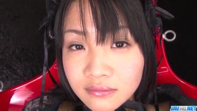 Dirty pussy play for amazing Hikaru Momose