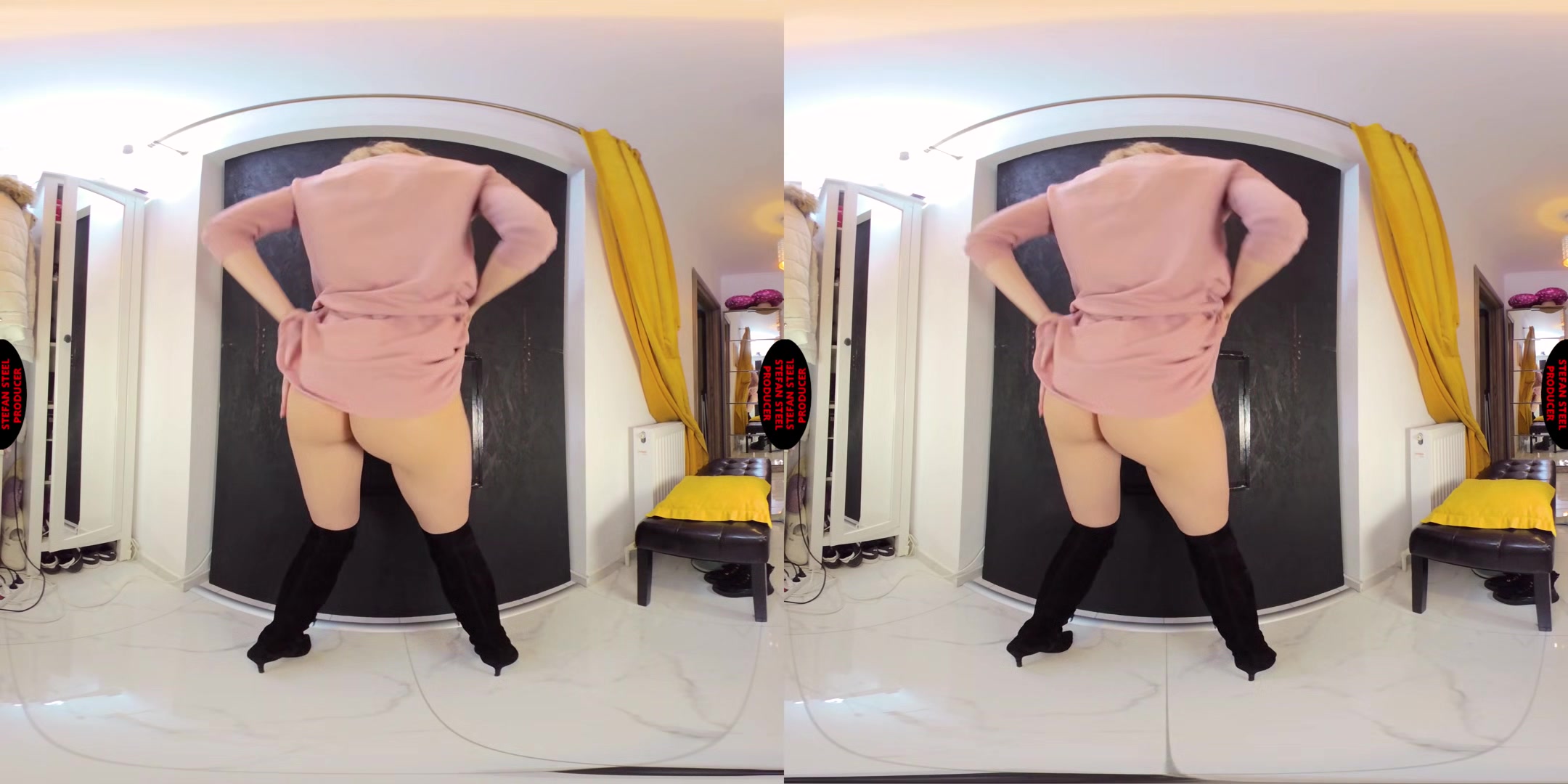 A New Fantasy Doggy Style On Glory Hole (Creampie) Christal Hot