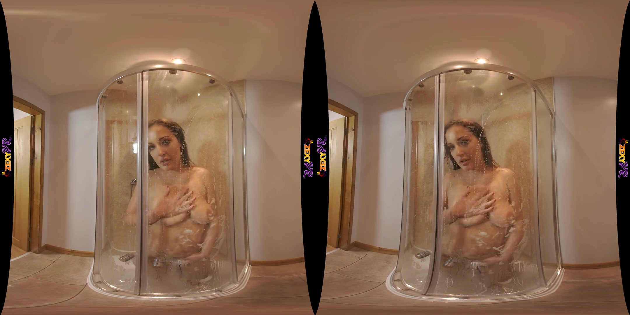 Wet & Wonderful - Big Tits Babe in the Shower Solo