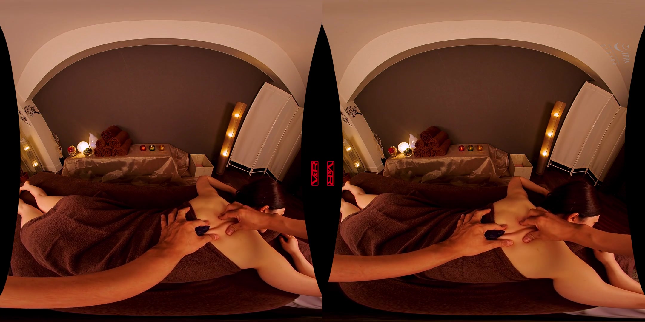 The Busty Wife Takes an Aphrodisiac During her Massage; Gorgeous Japanese Woman Losing Control in VR