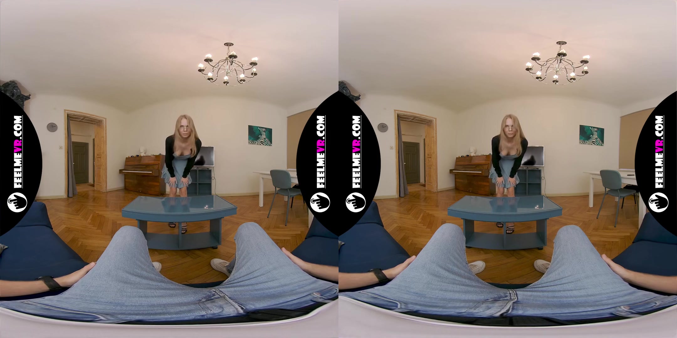 Vr Nude Lapdance With Luise Wixx