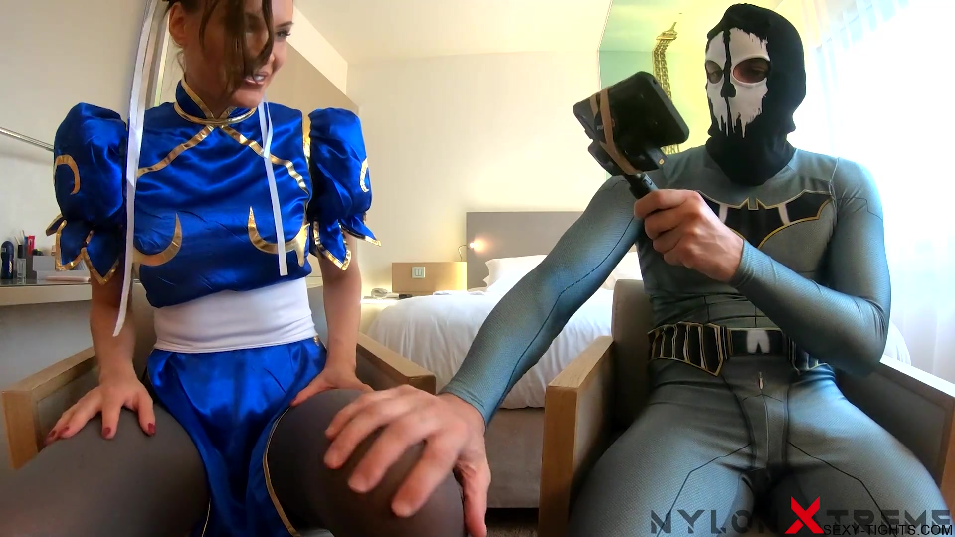 165 Outtakes Of Kitana Lure Chun Li Pantyhose - Sex Movies Featuring Sexy Tights