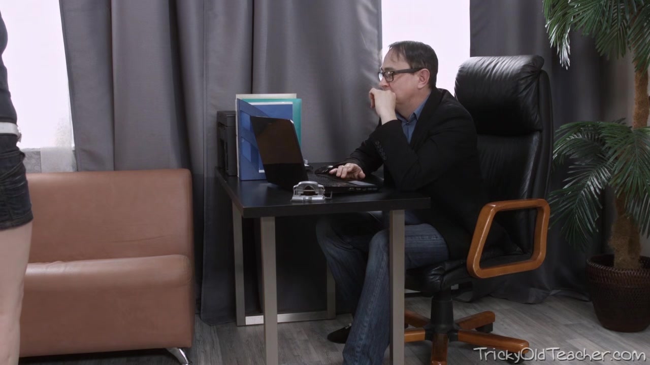 Tess was horny and wanted her tricky old teacher to fuck her