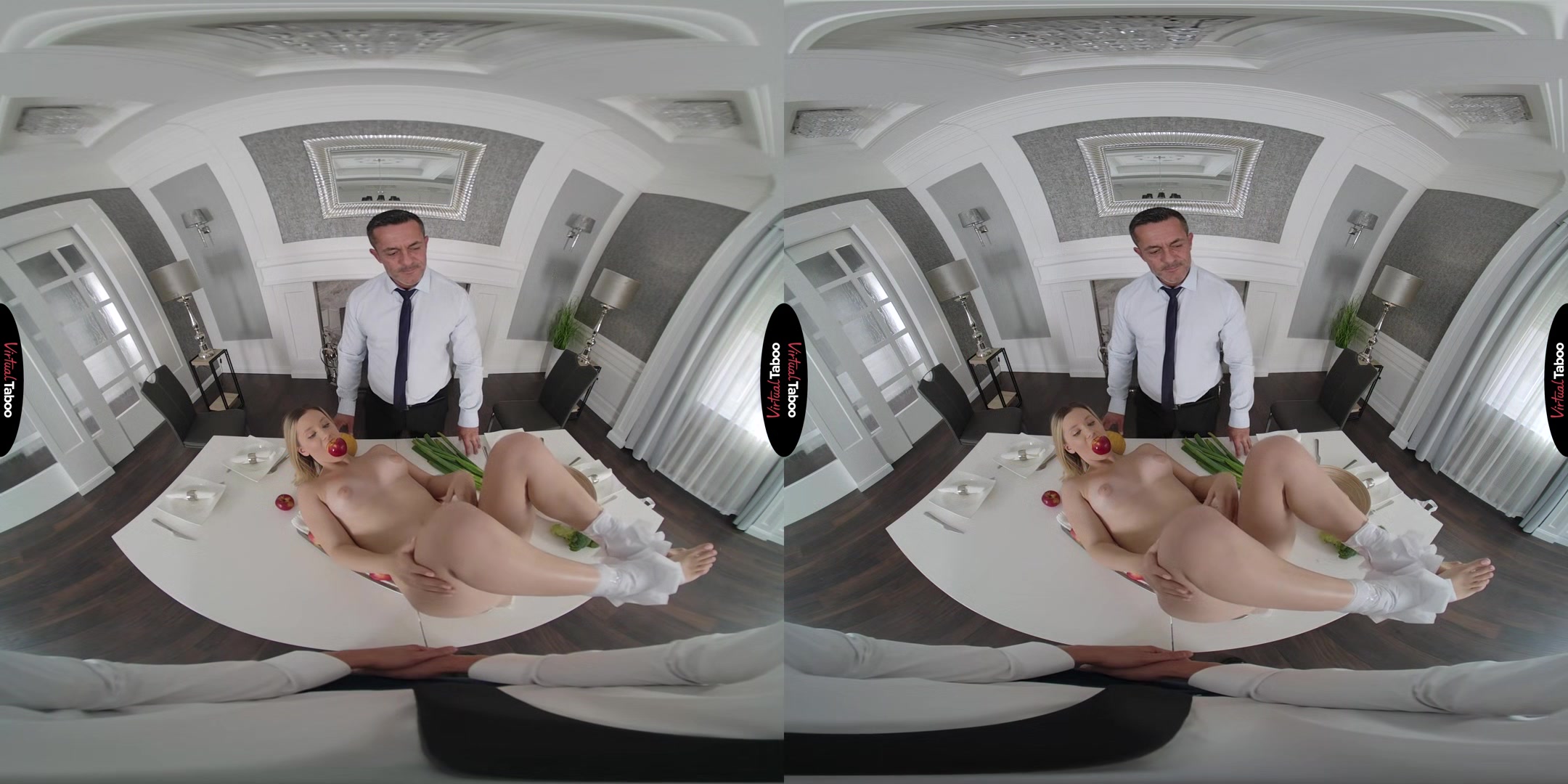 Lily Blossom, Karina King VR Porn: Happy Thanksgiving - VirtualTaboo