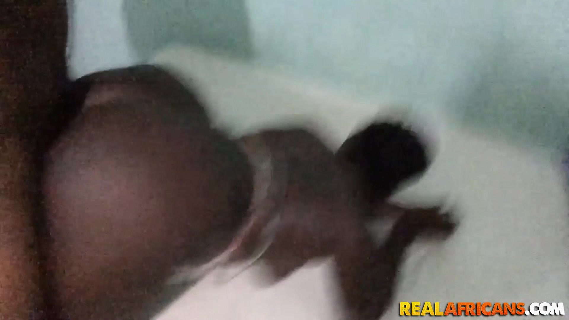 Nigerian Fuckboy Takes Big Booty Bitch Congolese Back Home!