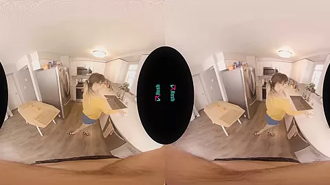 VRHUSH Pamela Morrison wants you to fuck her in the kitchen