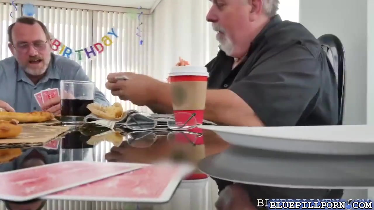 Tracy Gave Roger A Hot Birthday Deep Throat Blowjob