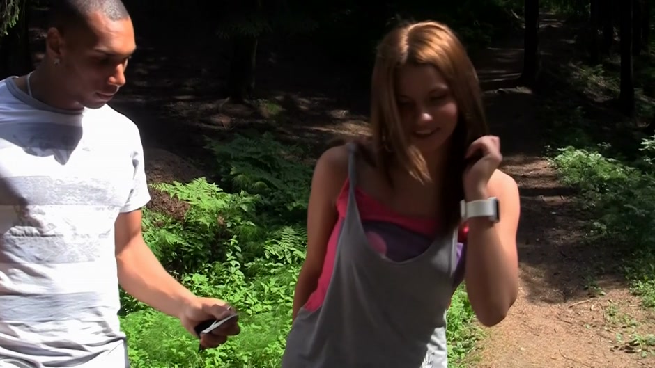 Madelyn in one of the hottest girls gets fucked in the park