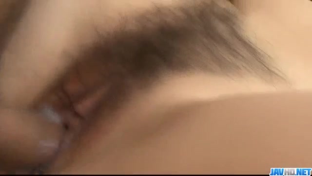 Jizz on pussy for sensual Japan hottie, Rika Sonohara