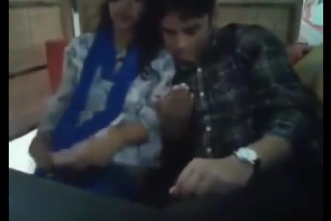 Bangladeshi bf gf in restaurant 4-full