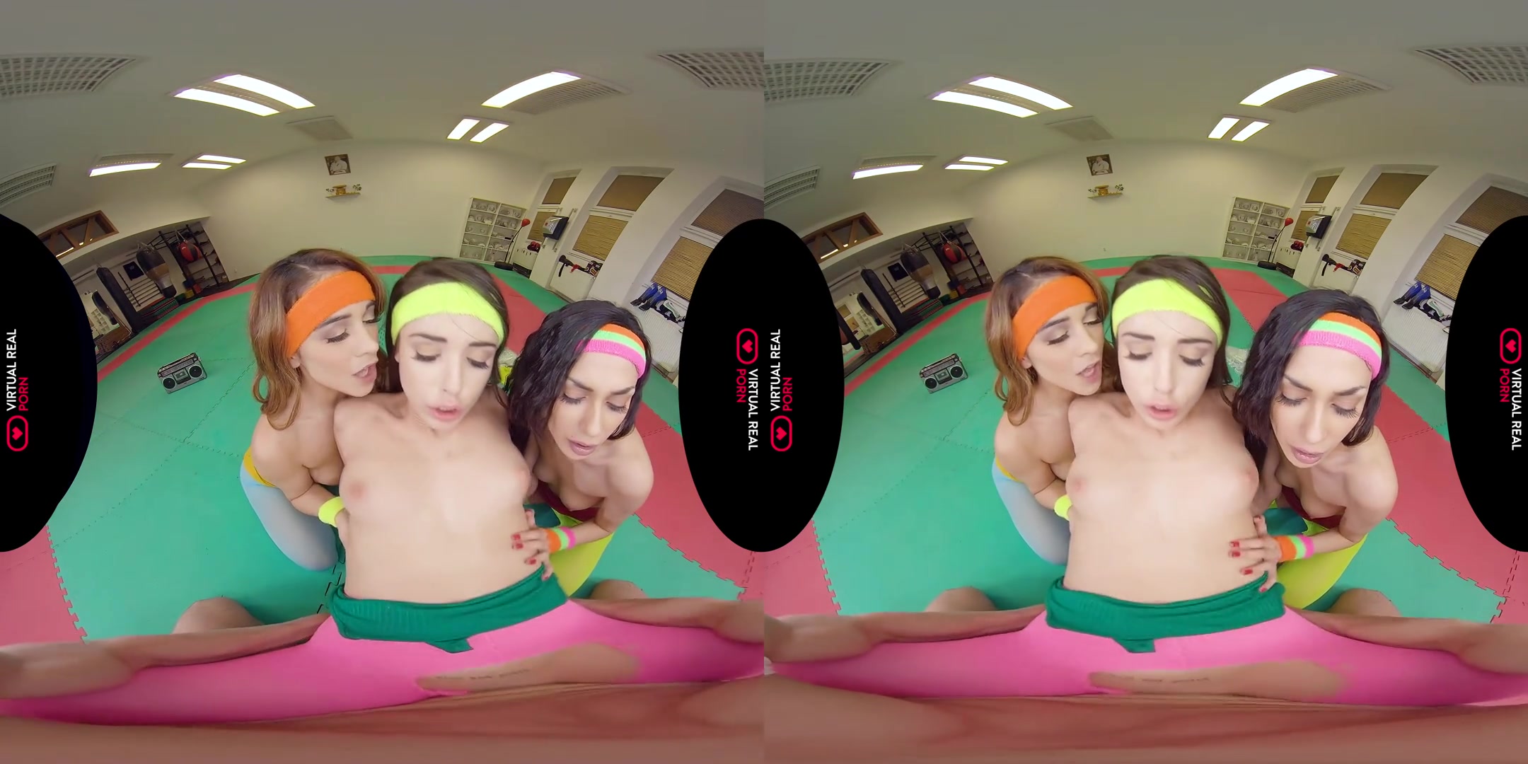 In The Back Of Aerobics - FFFM Orgy With Hot Pornstars
