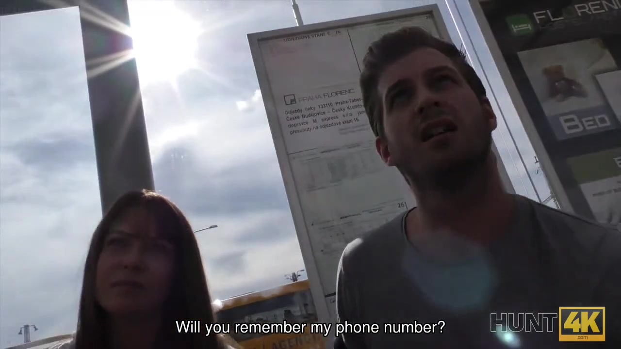 HUNT4K. Cuckold let girlfriend have sex for money with another guy