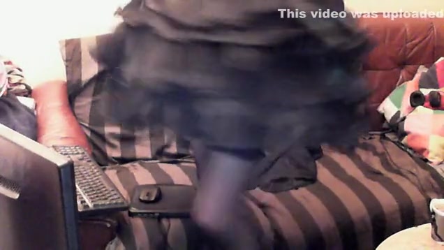 Amazing amateur shemale video with Lingerie scenes