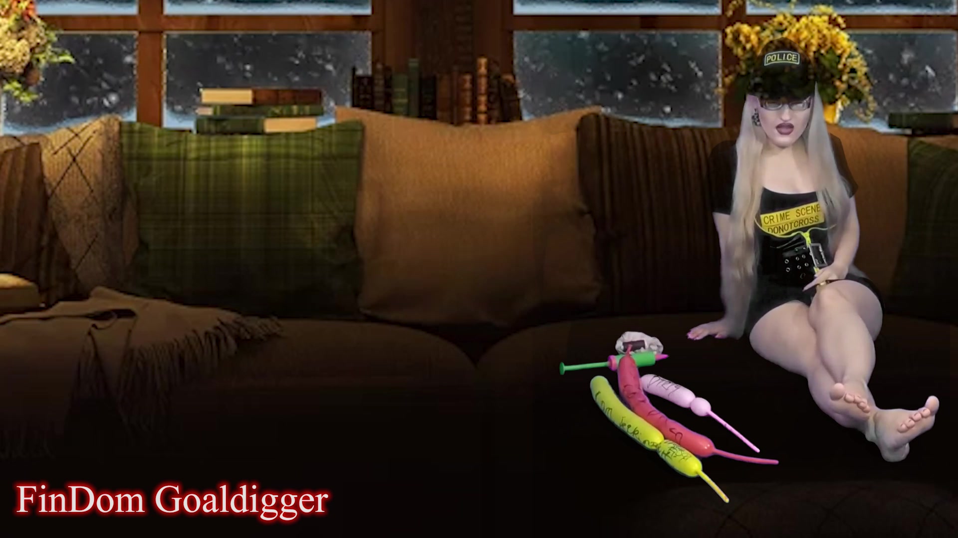 Cyber Cei - Sex Movies Featuring Findom Goaldigger
