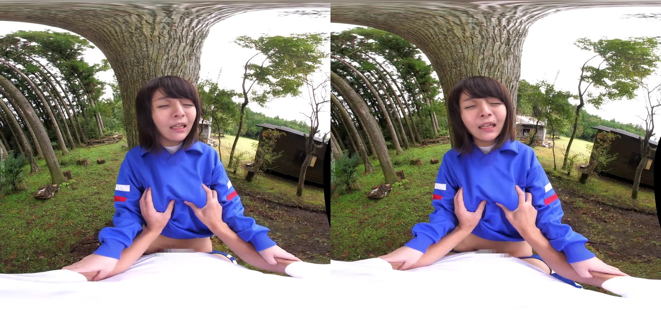 Rio Ishihara - Outdoor Fucking at a School in the Woods: Two Classmates Show Each Other their Private Parts - SodCreate