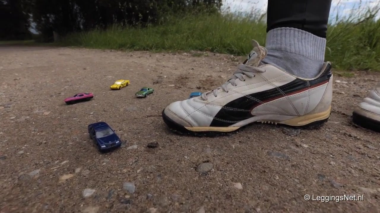 Crushing Beautiful Model Cars