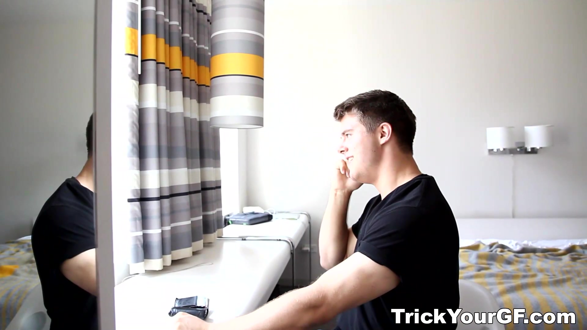 Trick Your GF - Fucked for stealing from a bf
