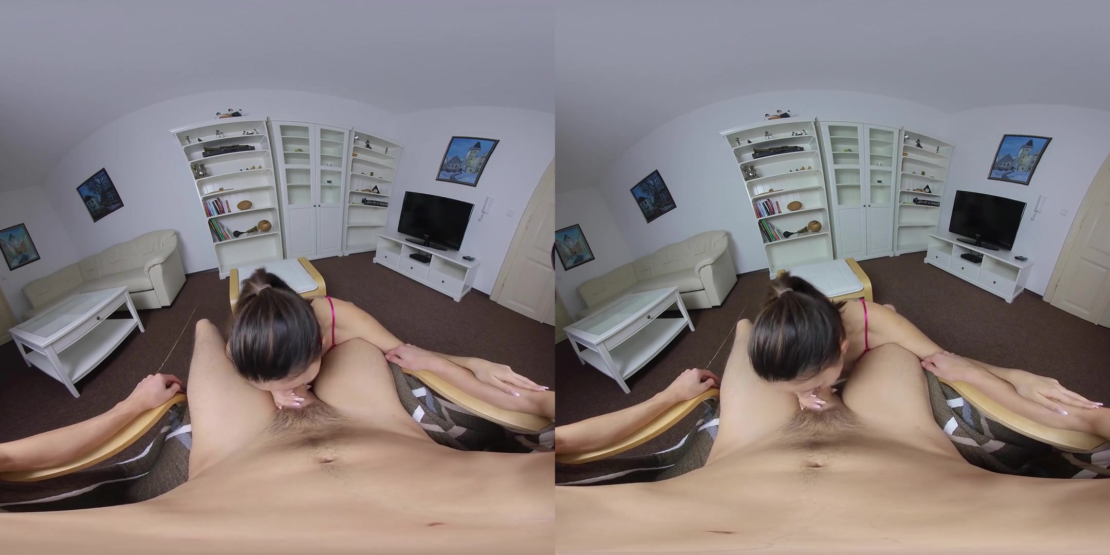 Blow Job With Tiny Tina - Virtual Reality Oral Sex with Petite Pornstar