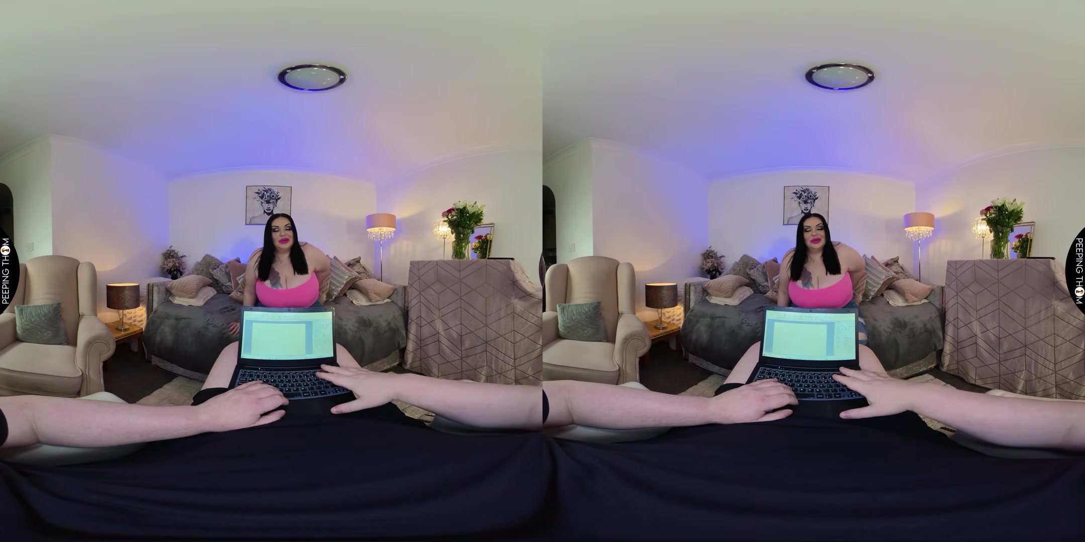 Bbw Neighbour Interupts Study Time