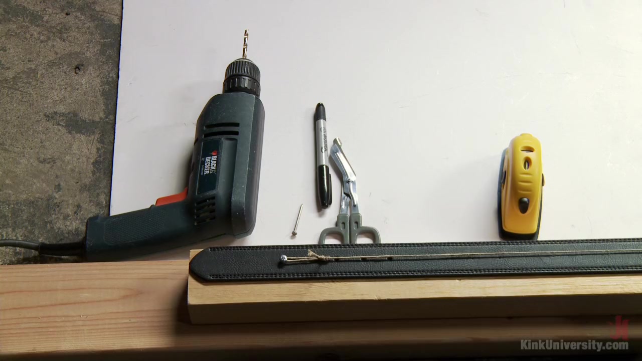 Belt Bondage for BDSM and Rough Sex