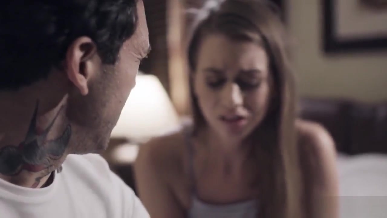 Step brother discovers that stepsister is fucking his Step dad