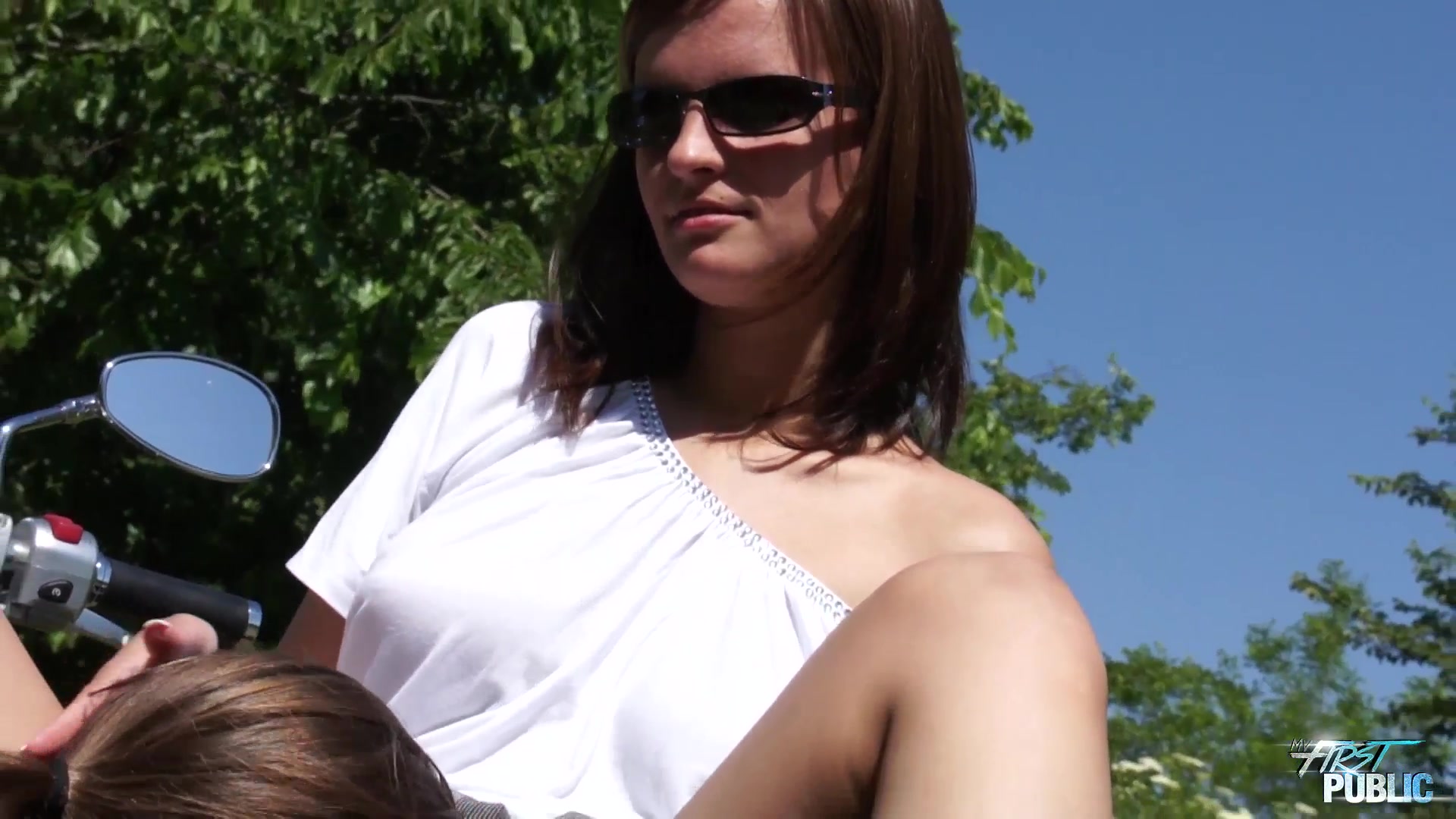 Rita Rides Cock And Gets Fucked Outdoors - MyFirstPublic