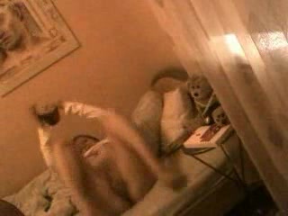 Sexy girlfriend film herself stripping for her man