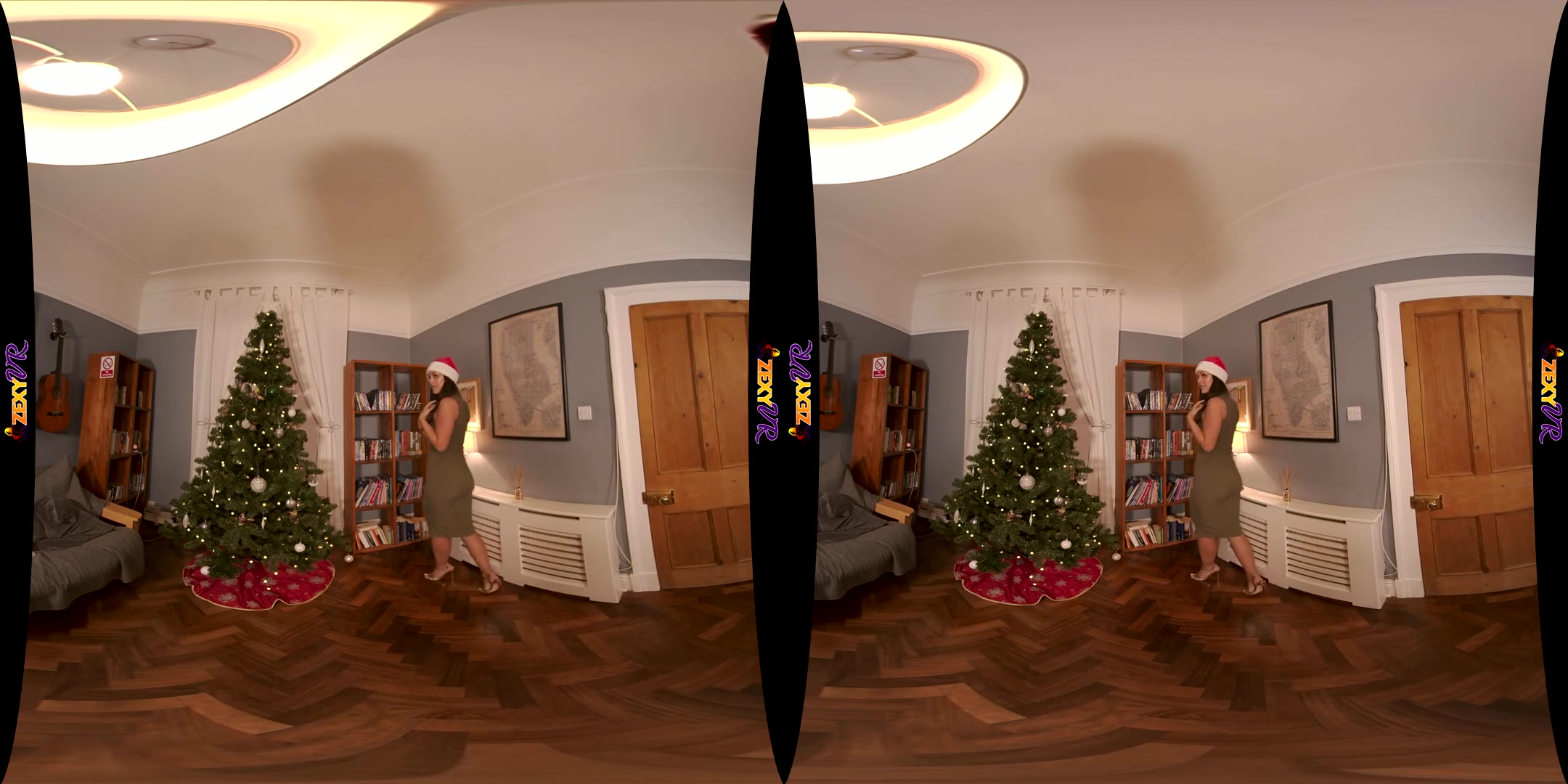 Christmas Came Early - Curvy Striptease Big Tits Big Ass