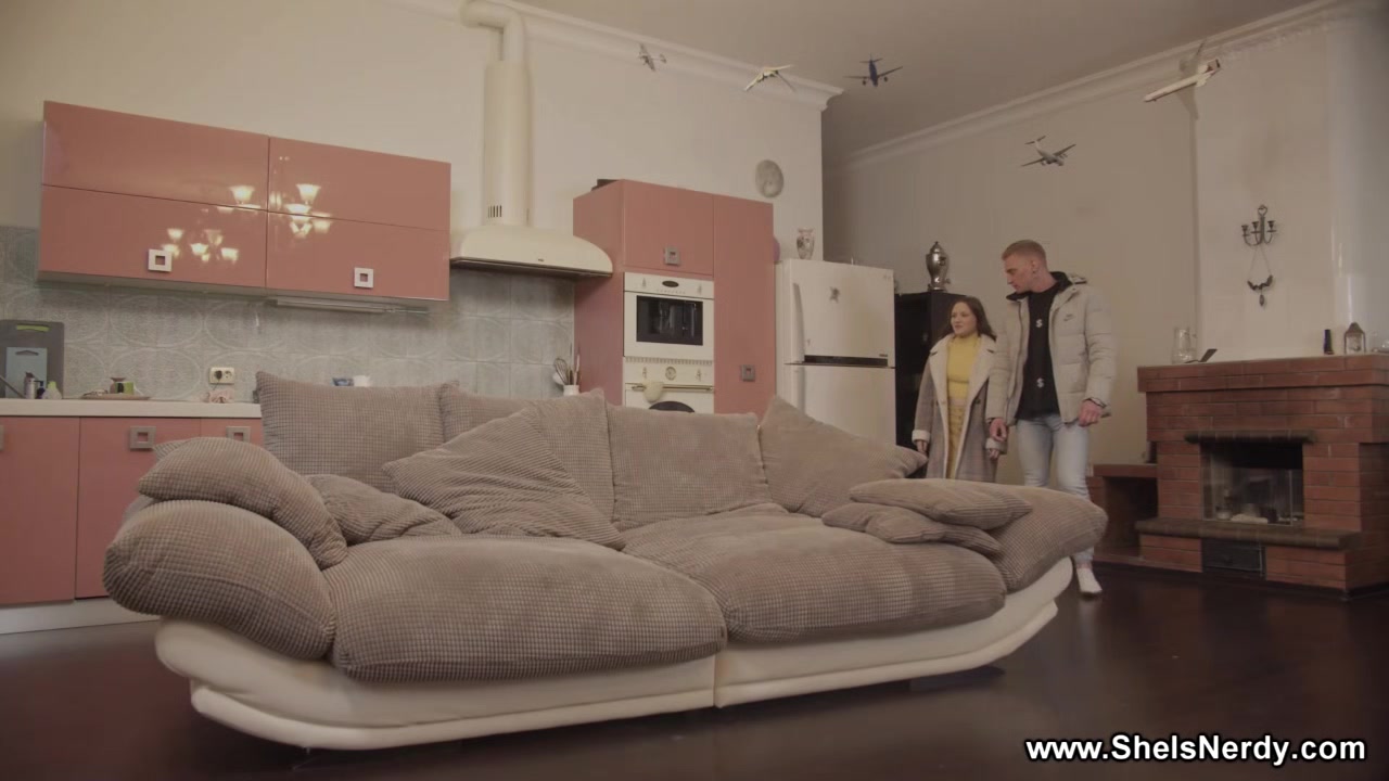 She Is Nerdy - Baby Mamby - Teeny fucked by hot neighbor