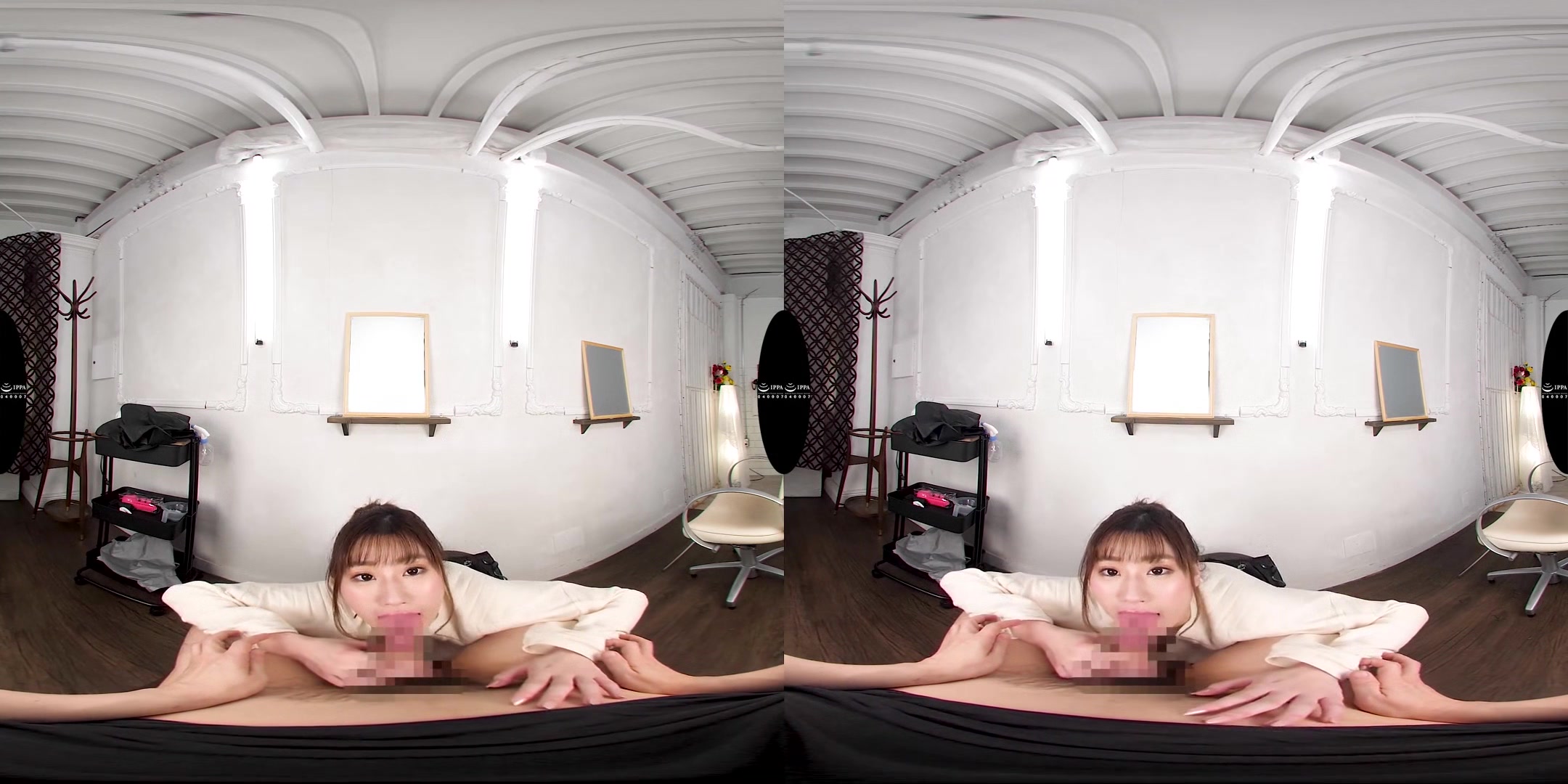 Beautiful & Busty 23 year Old Stylist on the Job; Japanese POV Hardcore