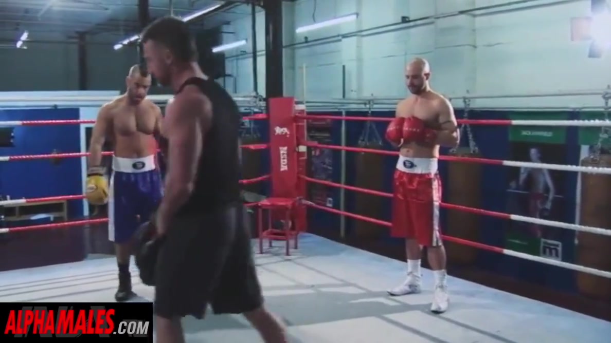 Threesome At The Boxing Club