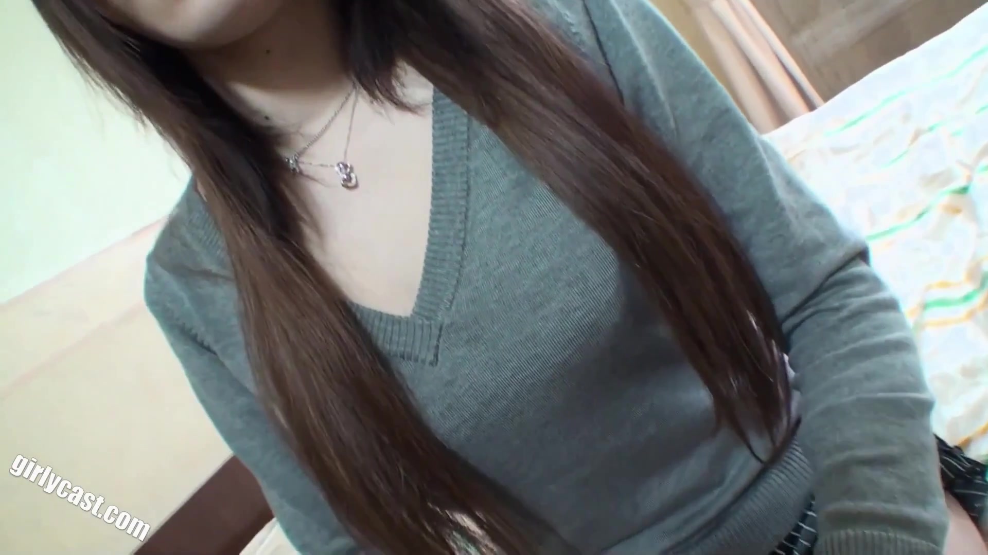 Asian Amateur teen 18+ Myjun Casting - Creampie