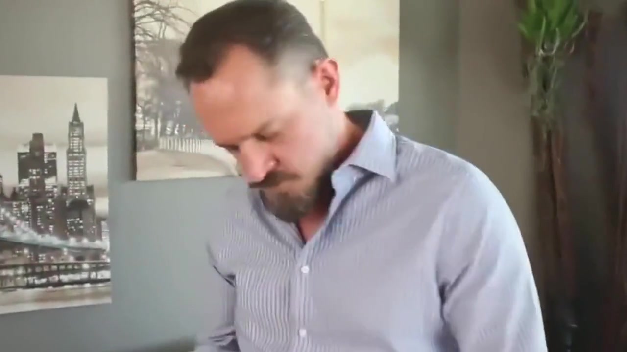 Hot Brunette Babysitter Gets Owned Hard By Man Of The House