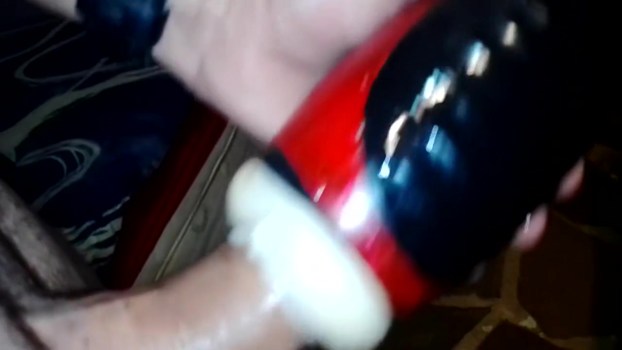 Close-up Fleshlight Fucking With Huge Cumshot