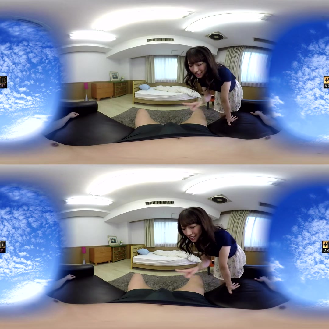 Gazing at the Virtual Blowjob; Blazing Hot Japanese Babe Blowjob and Handjob