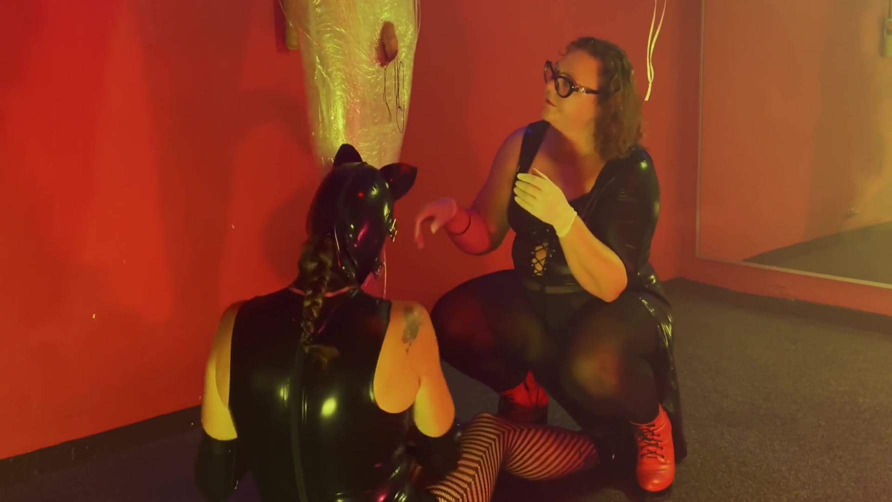 Dominatrix Kittens Prey For Mistress - Mistress April