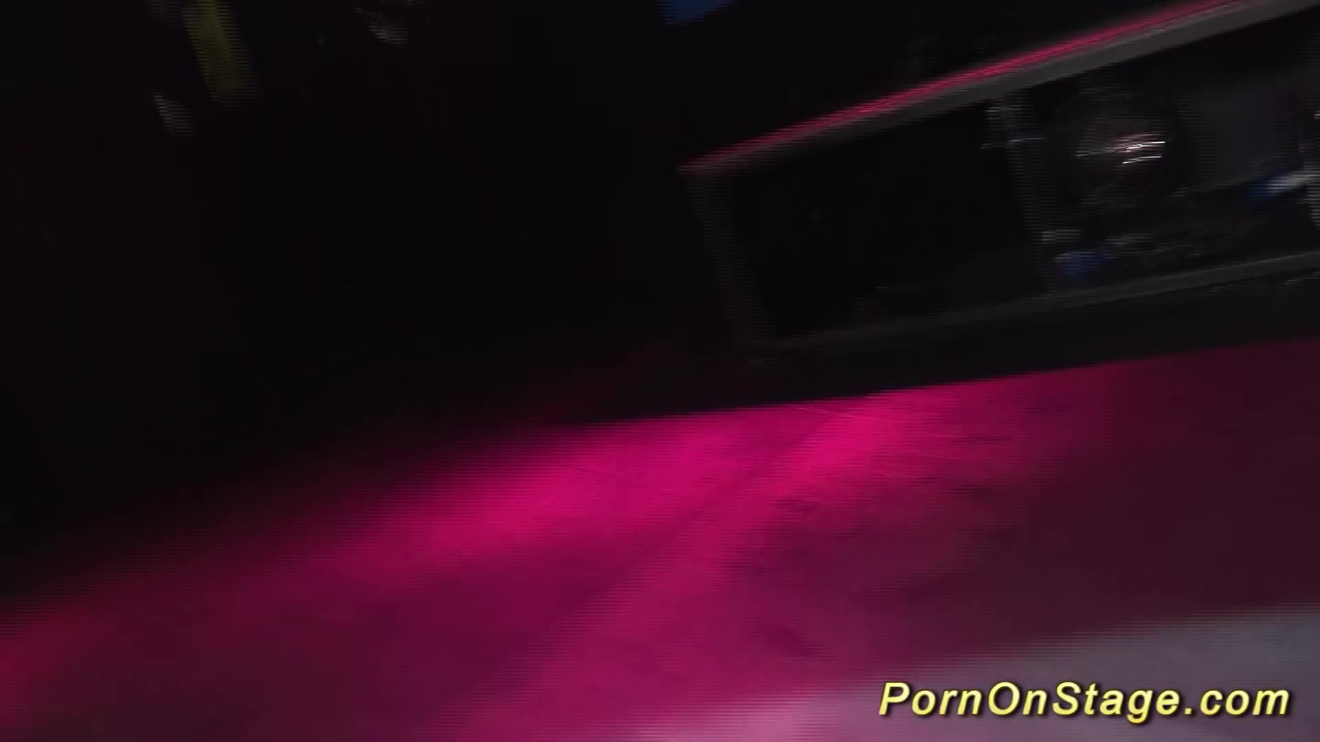 lesbian sex on public show stage